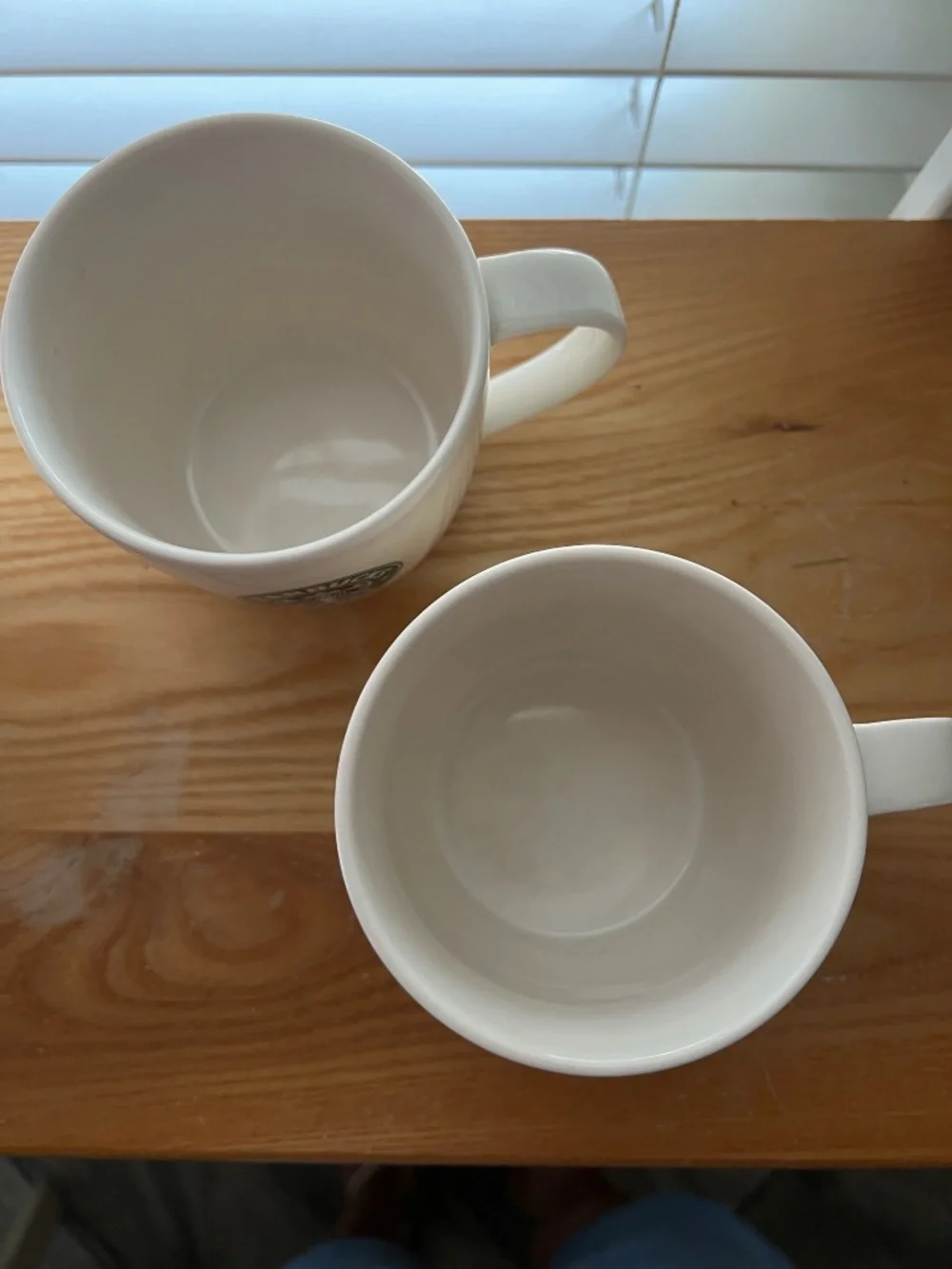 Starbucks white ceramic